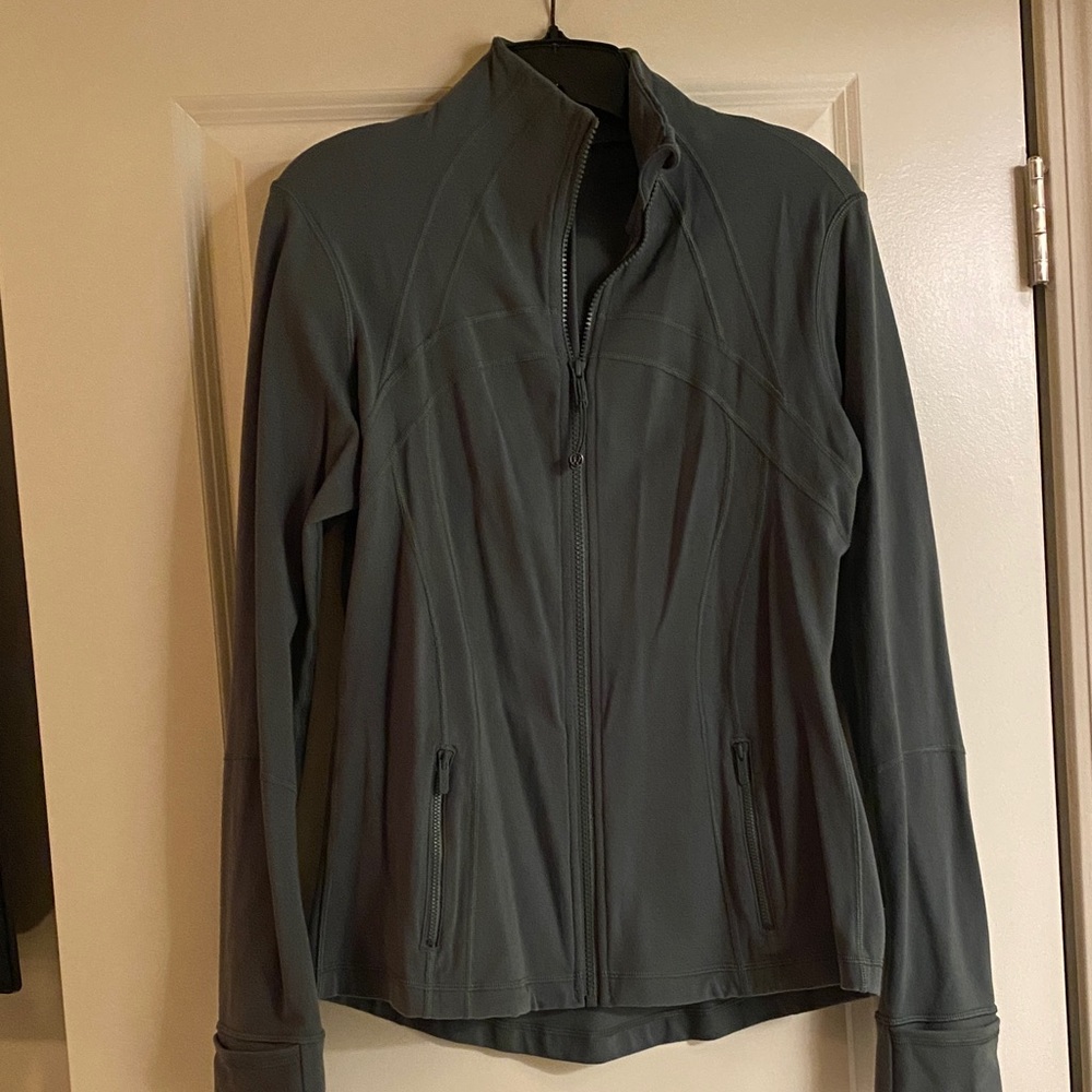 Lululemon Define Jacket in sage green